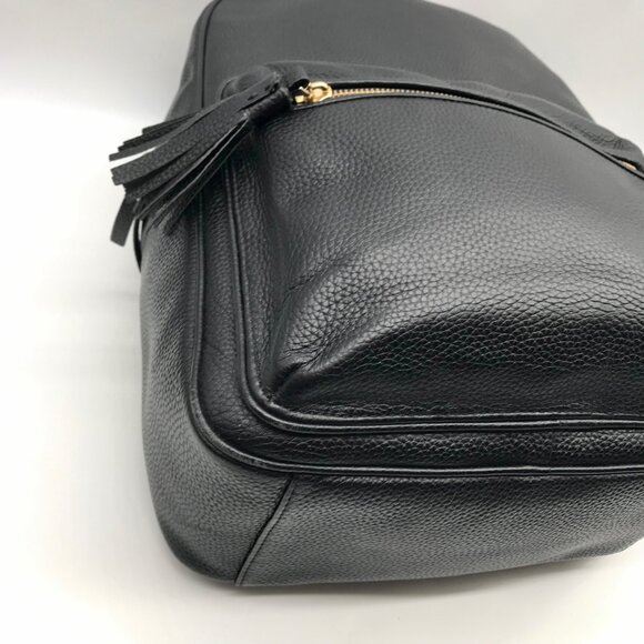 Kate Spade Black Pebbled Leather Chester Street Aveline Backpack main image 9